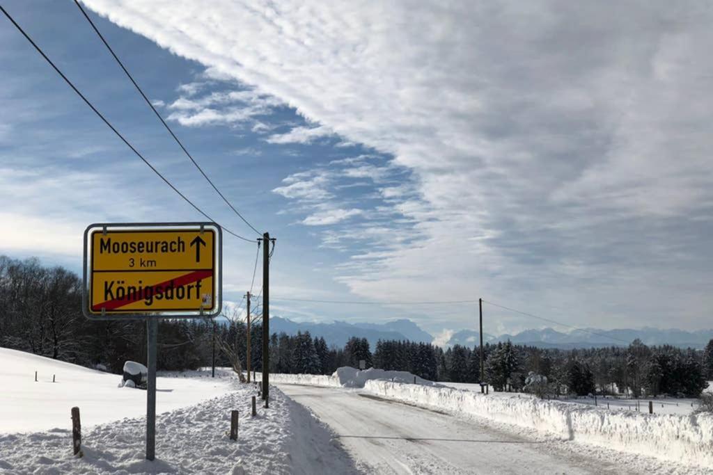 Ferienhaus Koenigsdorf - Urlaub Im Toelzer Land Konigsdorf Bagian luar foto